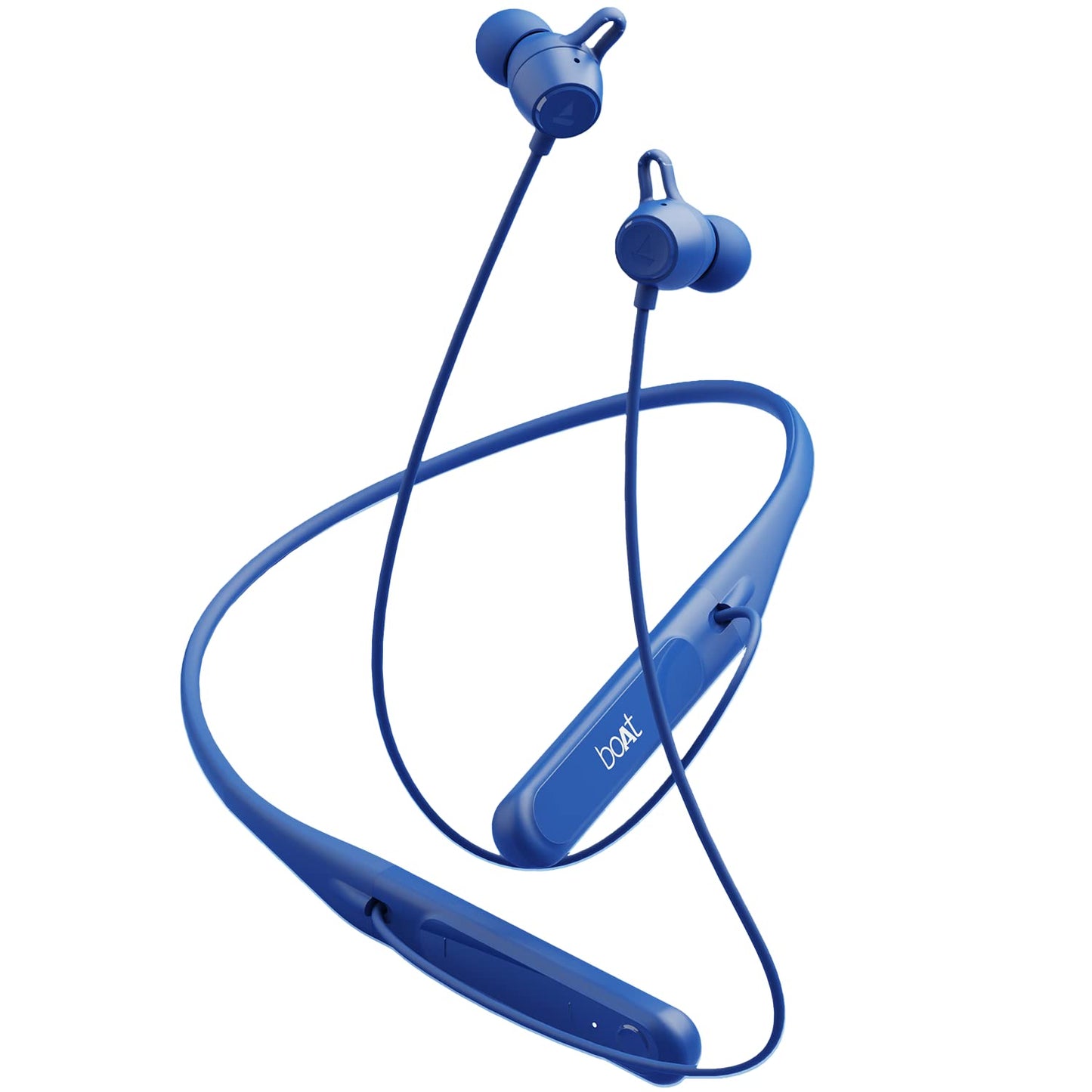 Boat Rockerz 255 Pro+, 60HRS Battery, Fast Charge, IPX7, Dual Pairing, Low Latency, Magnetic Earbuds, Bluetooth Neckband, Wireless with Mic Earphones (Active Black)